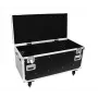 Flightcase Roadinger 30126412 contrachapado negro plata 38 kg