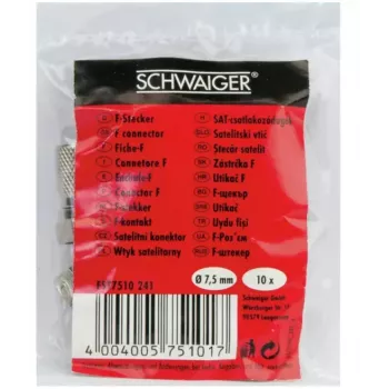 Conector coaxial tipo F Schwaiger FST7510 241