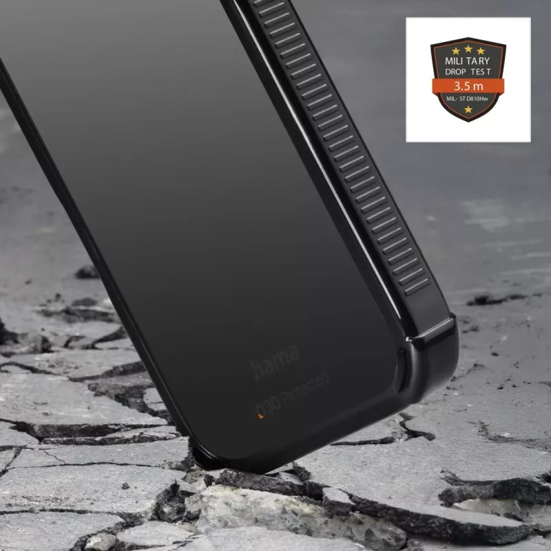 Hama 00016018 Extreme Protect funda para Samsung Galaxy S26+, negra