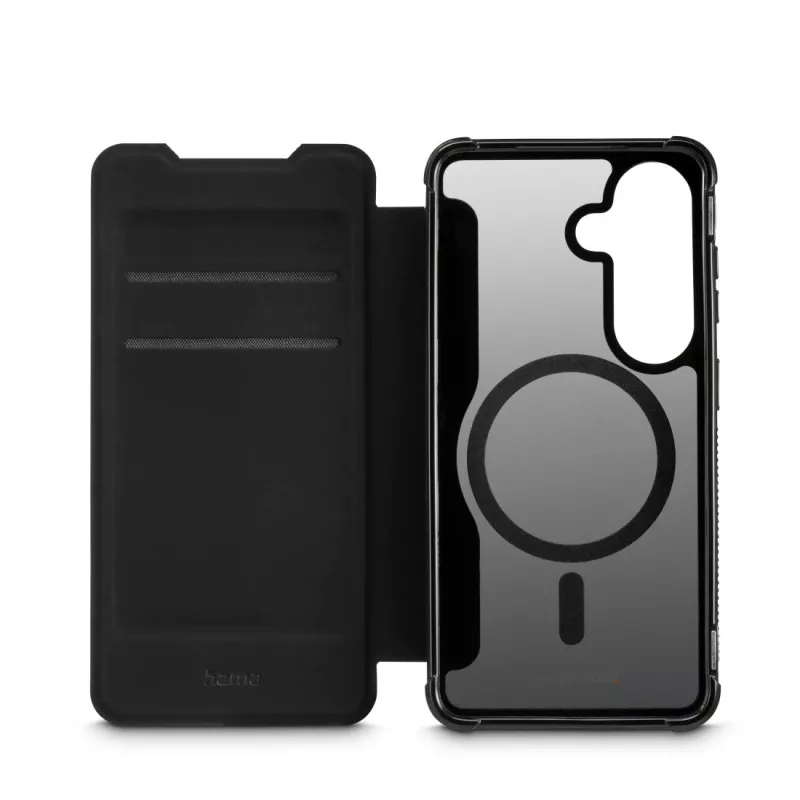 Hama 00016003 Extreme Protect funda tipo libro para Samsung Galaxy S26, magnética, negra