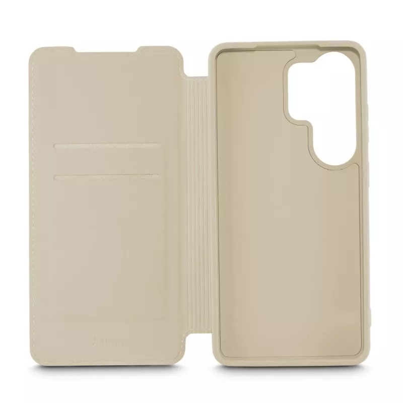 Hama Fantastic Feel 00016029 funda tipo libro para Samsung Galaxy S26 Ultra, beige