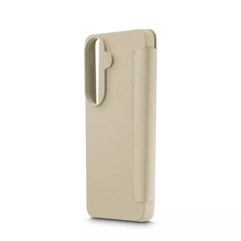 Hama Fantastic Feel funda tipo libro para teléfono Samsung Galaxy S26, beige