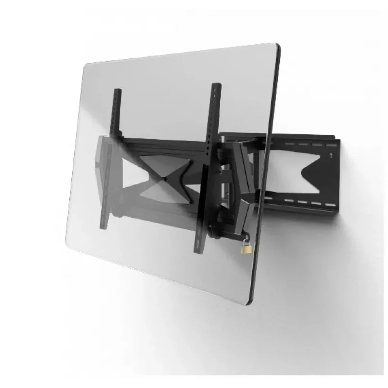 Hama 00220863 soporte de pared para TV, giratorio, inclinable, antirrobo, 203 cm (80 pulgadas), 40 kg