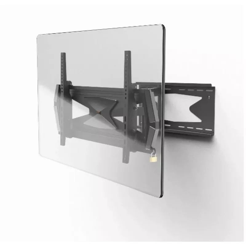 Hama 00220863 soporte de pared para TV, giratorio, inclinable, antirrobo, 203 cm (80 pulgadas), 40 kg