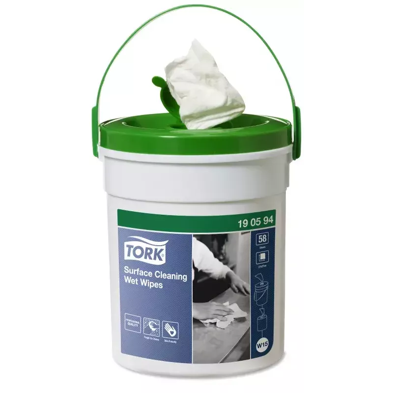 Tork 190594 toallitas para preparación de superficies, blancas