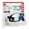 Gafas 3M S1CBC1 unisex ovaladas sin montura — estilo deportivo, forma ovalada, sin montura
