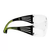 Gafas de seguridad 3M SF4000CC1 — gafas de protección de plástico, lente transparente, negro/verde