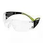 Gafas de seguridad 3M SF4000CC1 — gafas de protección de plástico, lente transparente, negro/verde