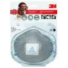 Mascarilla antipolvo 3M 9922C2, reutilizable estilo mascarilla respiratoria, pack de 2, antracita
