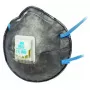 Mascarilla antipolvo 3M 9922C2, reutilizable estilo mascarilla respiratoria, pack de 2, antracita