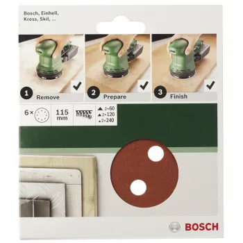 Bosch 2609256A26 5 uds. platos de lijado