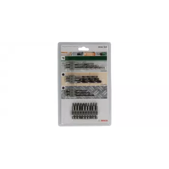 Juego de brocas Bosch 2609256989, 19 piezas — para hormigón, metal, madera, acabado acero inoxidable