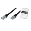 Cable de red ShiverPeaks BS75111-S 1 m Cat5e F/UTP negro
