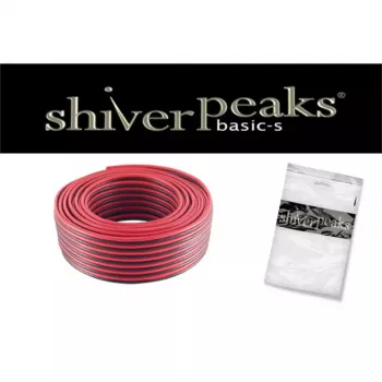 Cable de audio ShiverPeaks BS06-15505 50m negro/rojo