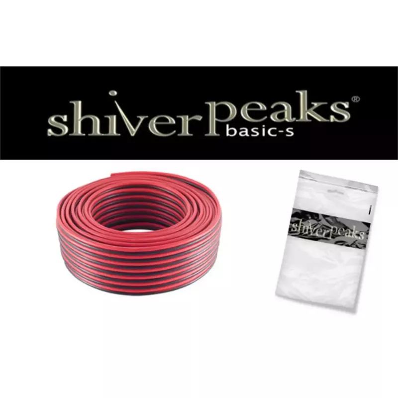 Cable de audio ShiverPeaks BS06-181005 100m negro rojo