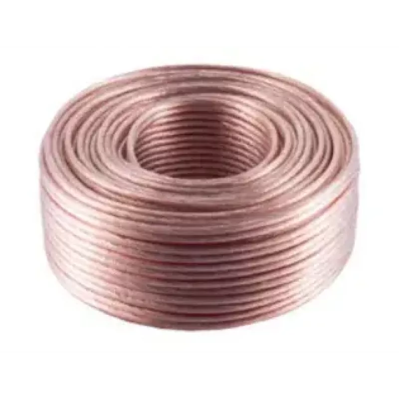 Cable de audio ShiverPeaks BS06-245011 50 m rojo transparente