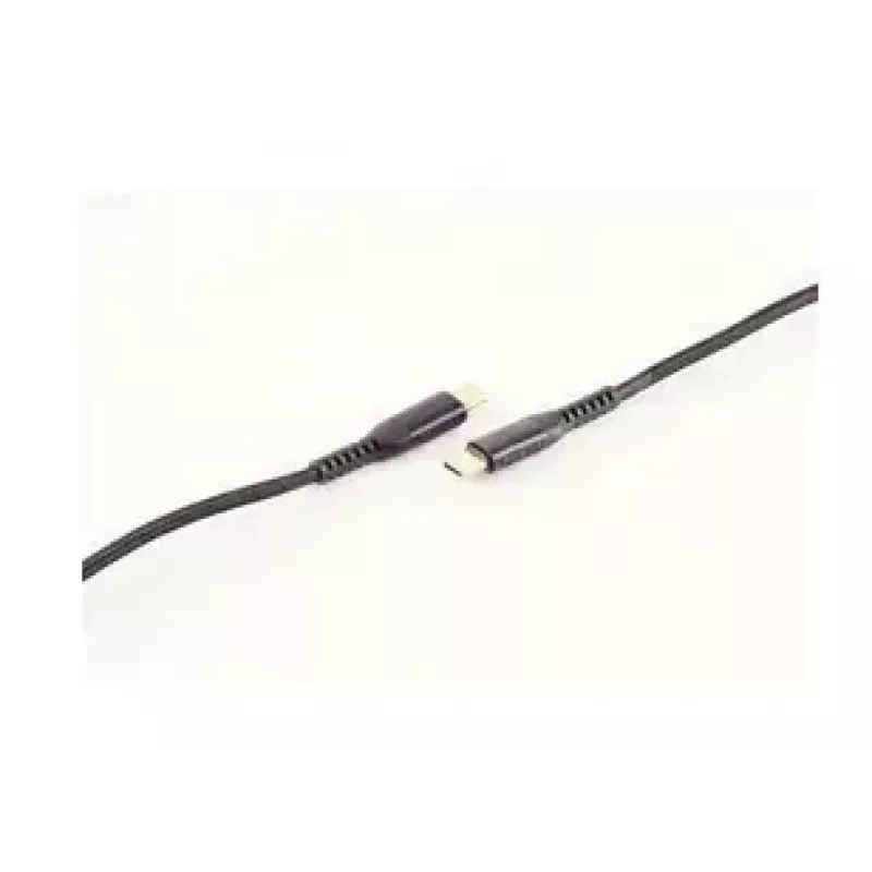 Cable USB ShiverPeaks BS20-76025 1 m USB 2.0 USB C negro
