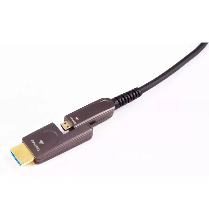 Cable HDMI ShiverPeaks BS30-52485 30m conector macho HDMI Type-A conector macho HDMI Type-D 48 Gbit/s