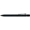 Bolígrafo Faber-Castell 243999 – clip, retráctil, tinta azul, punta media, carcasa negra, 1 ud.