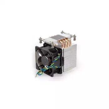 Ventilador Cooler Dynatron R-27 para procesador 8 cm Aluminio Negro