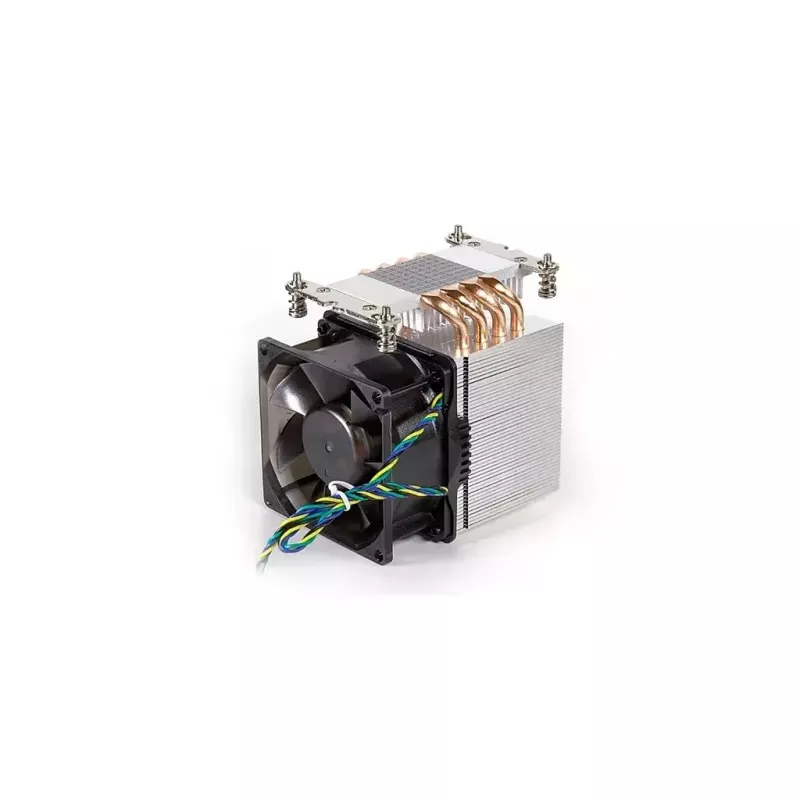 Ventilador Cooler Dynatron R-27 para procesador 8 cm Aluminio Negro