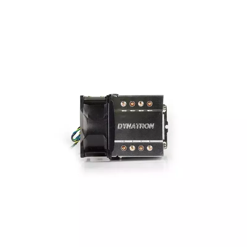 Ventilador Cooler Dynatron R-27 para procesador 8 cm Aluminio Negro
