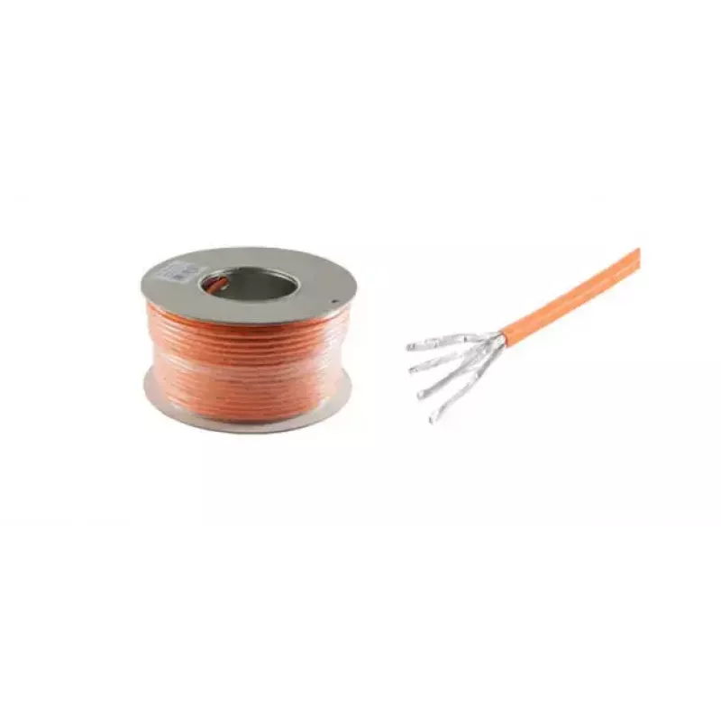 Cable de red ShiverPeaks BS75500-100SP 100 m Cat7 S/FTP naranja