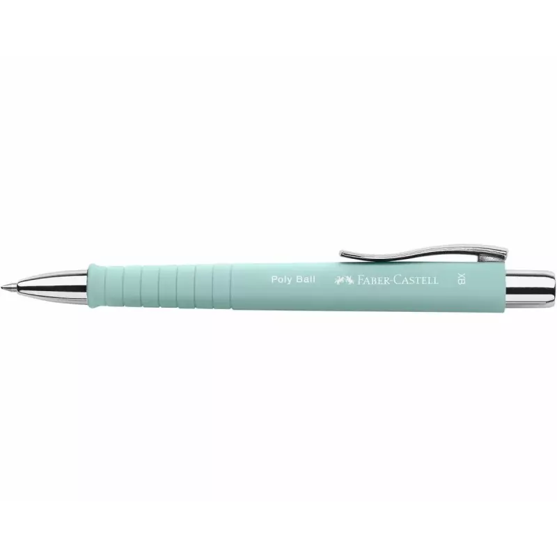 Bolígrafo Faber-Castell 241105 Clip-on retráctil, tinta azul, punta extra ancha, 1 ud.