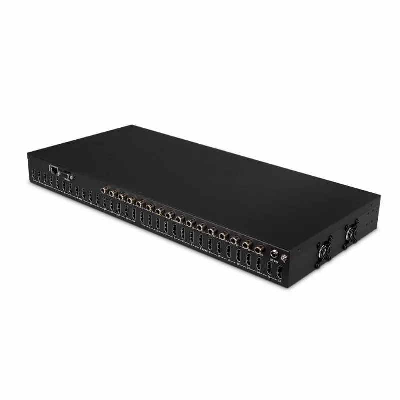 Lindy 38359 matriz conmutadora HDMI 16x16, 4K60, de sobremesa