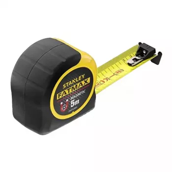 Cinta métrica STANLEY FMHT0-33868, 8 m de longitud, carcasa compacta, escala métrica