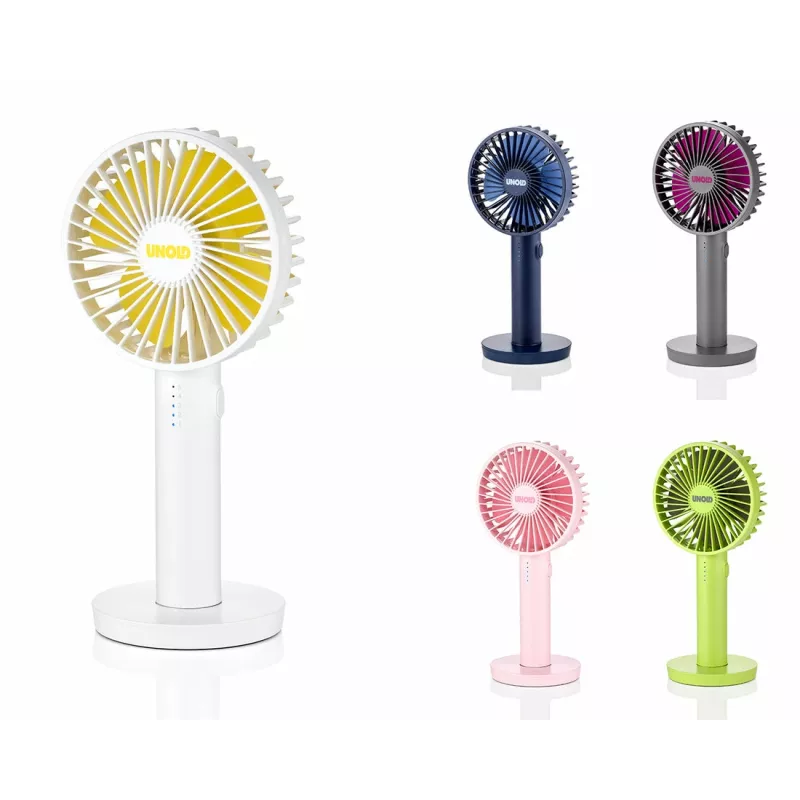 Ventilador de mano Unold Breezy II blanco 10 cm