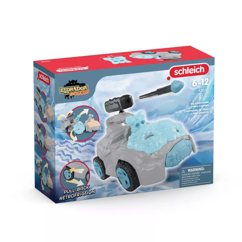 Vehículo Schleich ELDRADOR CREATURES Ice CrashMobile Mini Creature 7-12 años