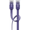 Cable de parcheo plano Goobay CAT 6 2 m U/UTP violeta