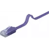 Cable de parcheo plano Goobay CAT 6 2 m U/UTP violeta