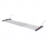 Tendedero de pared Leifheit Quartett Duo Negro Acero inoxidable