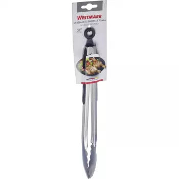Pinza de cocina Westmark Classic Spezial Maxi 350 mm — acero inoxidable, mango TPR