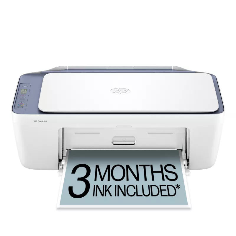 HP DeskJet 2922 Impresora multifunción inalámbrica en color, inyección térmica, impresión en color, 4800 x 1200 DPI, copia en color, A4, Blanco
