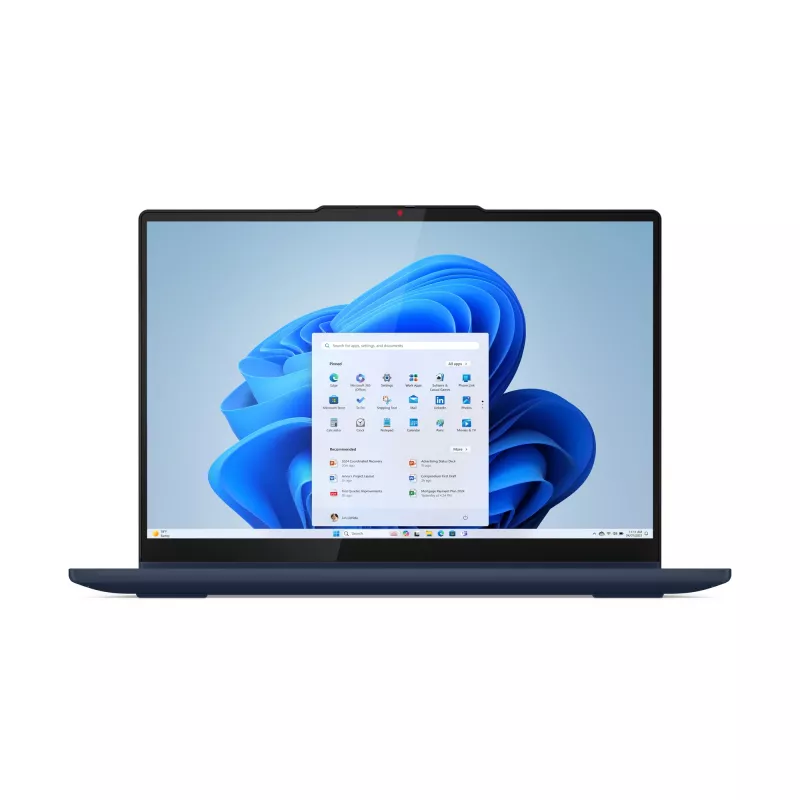 Lenovo IdeaPad 5 2-in-1 14AKP10 Copilot+ PC AMD Ryzen™ AI 5 340 Híbrido (2 en 1) 35,6 cm (14 inch) Pantalla táctil WUXGA 16 GB LPDDR5x-SDRAM 512 GB SSD Wi-Fi 7 (802.11be) Windows 11 Home Alemán Azul