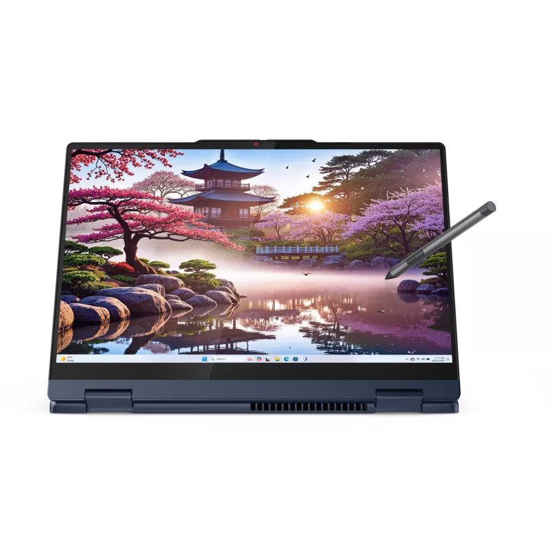 Lenovo IdeaPad 5 2-in-1 14AKP10 Copilot+ PC AMD Ryzen™ AI 5 340 Híbrido (2 en 1) 35,6 cm (14 inch) Pantalla táctil WUXGA 16 GB LPDDR5x-SDRAM 512 GB SSD Wi-Fi 7 (802.11be) Windows 11 Home Alemán Azul