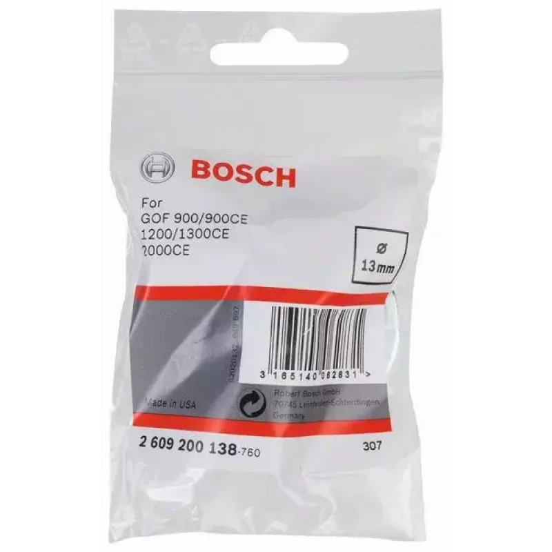 Bosch Casquillo guía con cierre rápido, 13 mm, 2609200138