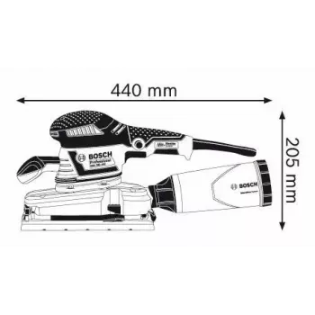 Lijadora excéntrica Bosch GSS 280 AVE Professional 11000 rpm 22000 OPM