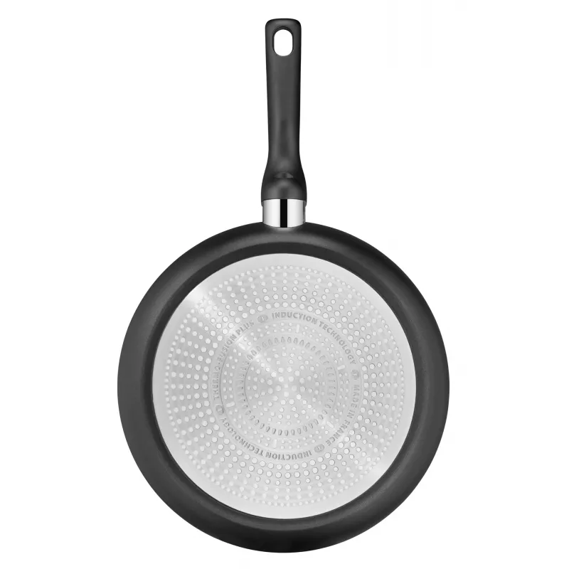 Tefal Hard Titanium Pro G28990 juego de sartenes, 2 uds., revestimiento de titanio, aluminio, inducción, 175°C, negro