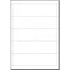 Hoja insertable sin adhesivo Sigel LP734 blanca rectangular