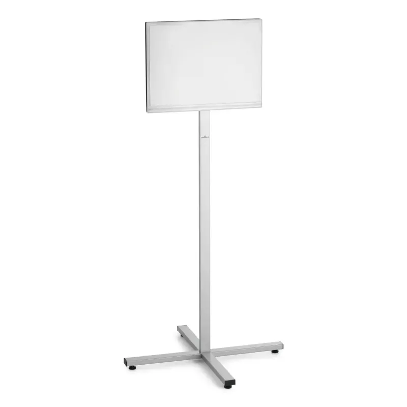 Durable 502957 Info Stand Outdoor A3 expositor de suelo, antracita/gris