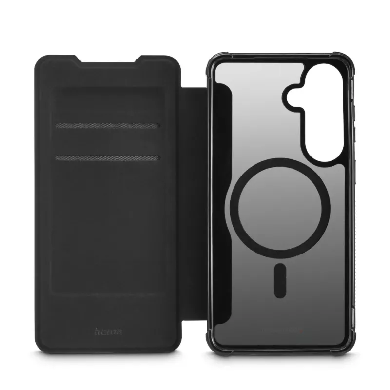 Hama Extreme Protect funda tipo libro para Samsung Galaxy S26+, magnética, negra
