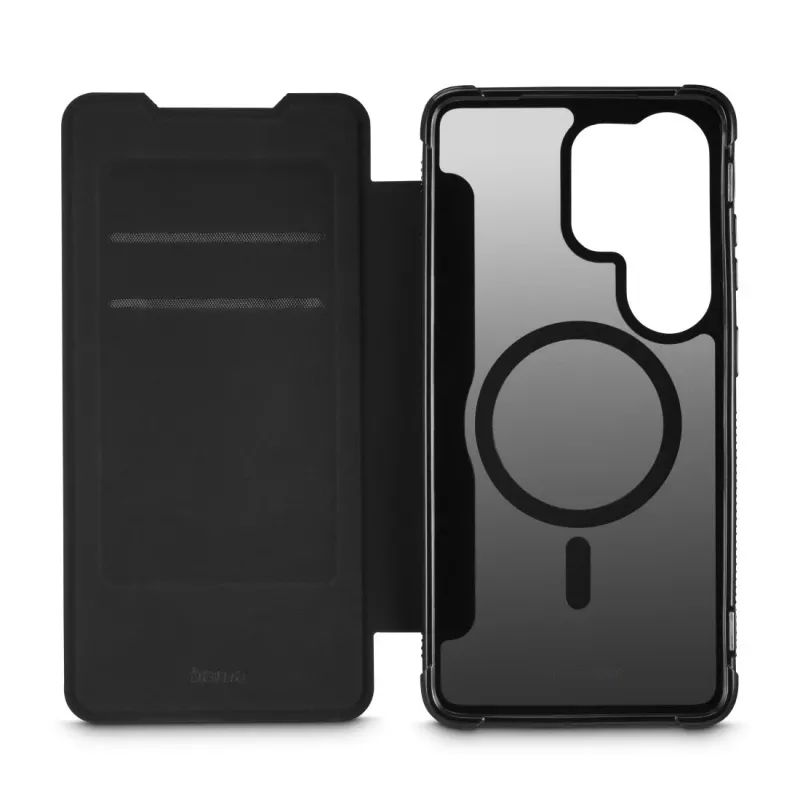 Hama Extreme Protect funda tipo libro para Samsung Galaxy S26 Ultra, magnética, negra