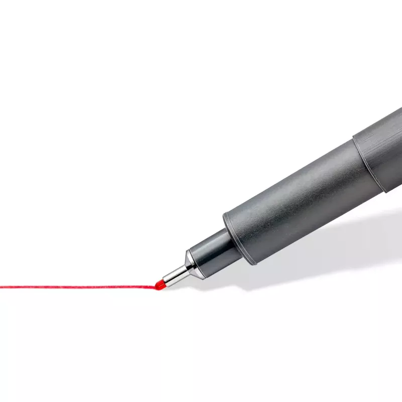 Staedtler Pigment Liner 308 rotulador fino, 0,5 mm, estuche de 6