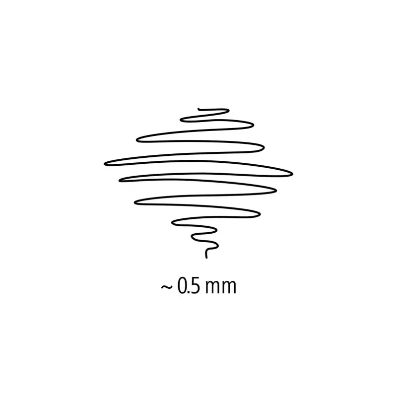 Staedtler Pigment Liner 308 rotulador fino, 0,5 mm, estuche de 6