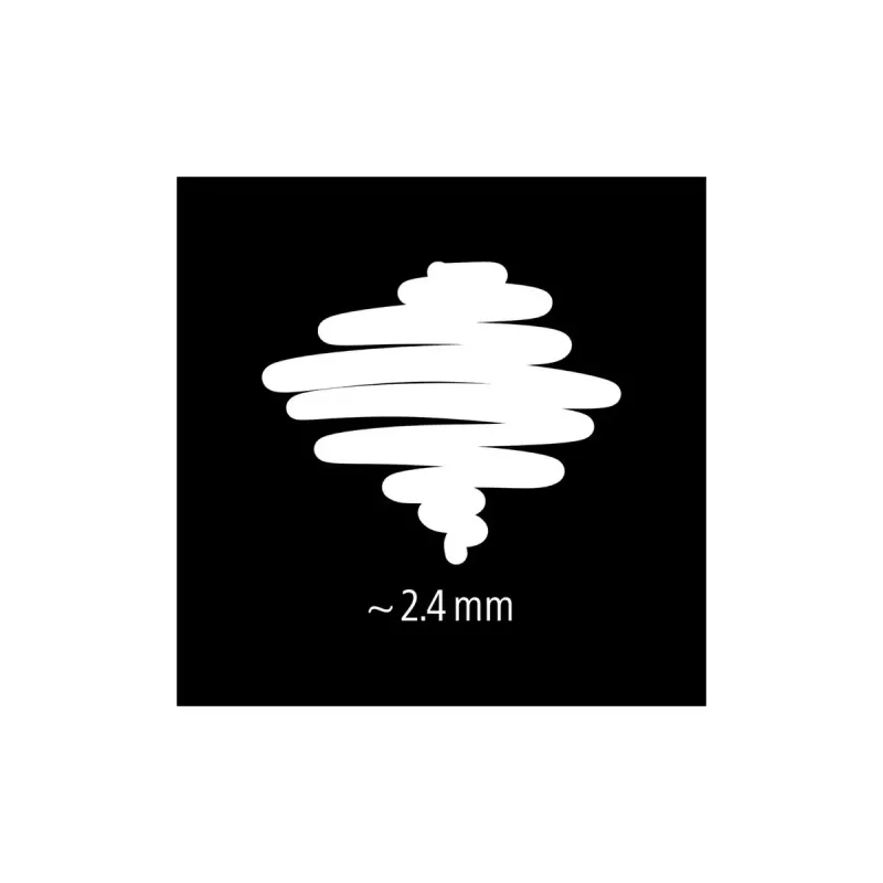 Staedtler Lumocolor 344 rotulador de tiza, blanco, 2,4 mm