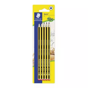 Lápices Staedtler Noris 120 5 uds. certificado PEFC